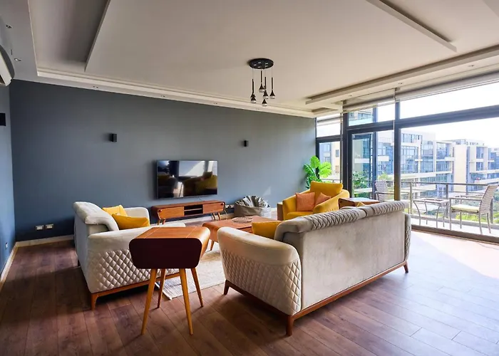 New Cairo Homehaven Waterway 3Br Apartment